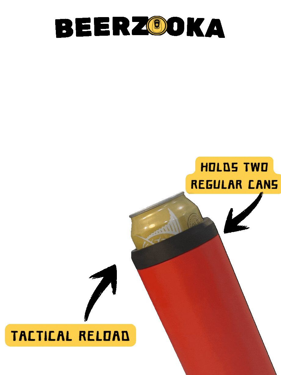 BeerZooka Double Beer Holder